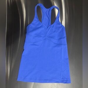 Lululemon Align Tank Top Retro Size 4 Blue Nile Indigo